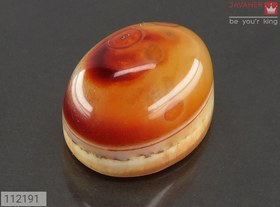 تصویر نگین عقیق باباقوری کد 112191 