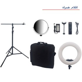 تصویر رینگ لایت عکاسی هیرو + پایه Hero Ring light FE480 