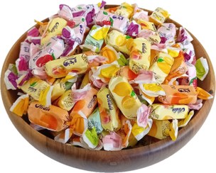 تصویر تافی میوه ای آیدین وزن ۵۰۰ گرم 