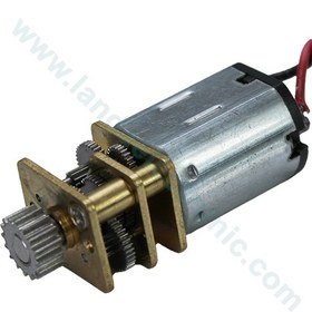 تصویر موتور دی سی گیربکس دار ZGA12-FN20 (6V 70RPM) 