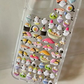 تصویر استیکر پفکی شبرنگ 