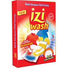 تصویر تثبیت کننده رنگ لباس مدل izi wash بسته 6 عددی ا izi wash Anti Color Transfer 6 Pieces izi wash Anti Color Transfer 6 Pieces