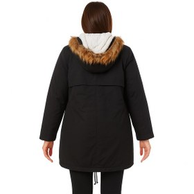 تصویر کاپشن زنانه سایز L کد 1022 