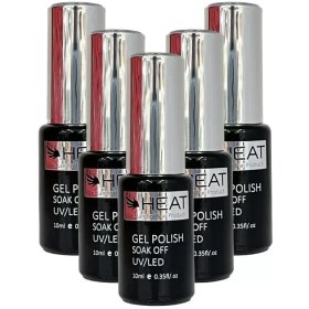 تصویر لاک ژل آیس دیسکو هیت HEAT 