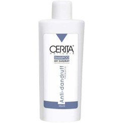 تصویر شامپو ضد شوره سریتا مناسب موی خشک Cerita shampoo Dry Anti Dandruff Probiotic 200ml