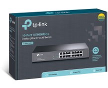 تصویر سوييچ تی پی لینک مدل TL-SF1016DS Switch TP-LINK TL-SF1016DS 16-Port