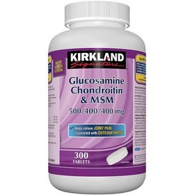 تصویر گلوکزآمین کندرویتین و ام اس ام کرکلند ا Kirkland Glucosamine Chondroitin & MSM Kirkland Glucosamine Chondroitin & MSM