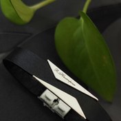 تصویر دستبند چرم طبیعی Br01 