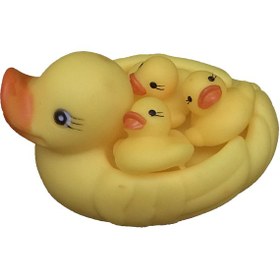 تصویر عروسک حمام مدل مجموعه 4 عددی 