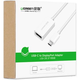 تصویر تبدیل USB-C به DisplayPort برند UGREEN مدل 40372 UGREEN MM130 40372 USB-C To DP Adapter