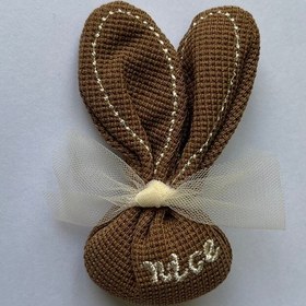 تصویر تیکه دوزی طرح خرگوش 