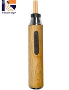 تصویر زیر سیگاری ماشین با فیلتر دود چوبی 