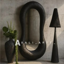 تصویر اینۀ قدی دفرمه پاپیه ماشه 