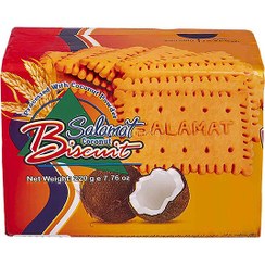 تصویر بیسکوییت نارگیلی 220 گرمی سلامت کد 19 