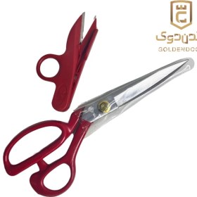 تصویر قیچی پین سایز 10 10 pin scissors with folding thread