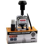 تصویر مهر شماره زن برایت آفیس مدل 8607 - فارسی 