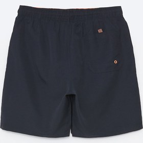 تصویر خرید اینترنتی مایو مردانه سرمه‌ای السی وایکیکی S4BH91Z8 Kısa Boy Basic Erkek Deniz Şortu