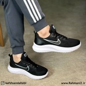 تصویر کتانی نایکی مدل بن بن مشکی 