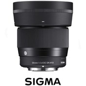 تصویر لنز سیگما Sigma 56mm f/1.4 DC DN Contemporary for Sony E ا Sigma 56mm f/1.4 DC DN Contemporary for Sony E Sigma 56mm f/1.4 DC DN Contemporary for Sony E