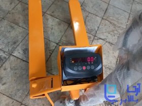 تصویر جک پالت توزین دار 