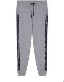 تصویر شلوار راحتی مردانه - کتان، خاکستری برند tommy jeans Men's Lounge Track Pants - Cotton, Grey