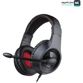 تصویر هدست گیمینگ ردراگون H130 PELIAS مشکی Redragon H130 PELIAS Wired Gaming Headset Black