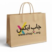 تصویر ساک دستی کرافت ، ارتفاع 30 عرض 30 عطف 30 