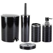 تصویر ست سرویس بهداشتی 5 پارچه زیبا کد DH3 - کرم 