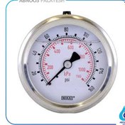 تصویر گیج فشار | صفحه 10 سانتی متر | 30-0 بار Pressure gauge