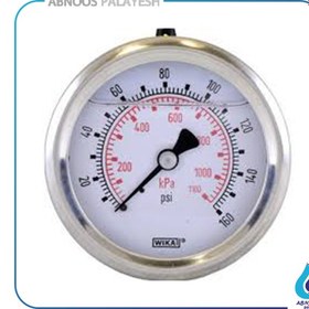 تصویر گیج فشار | صفحه 10 سانتی متر | 30-0 بار Pressure gauge