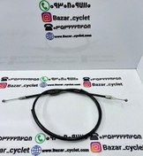 تصویر سیم ساسات(خفه کن) موتور سیکلت طرح ویو سر پلاستیکی 