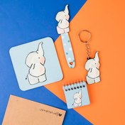 تصویر ست لوازم تحریر فیل فانتزی 