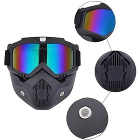 تصویر عینک اسکی و موتور سوار goggles- 008 