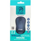 تصویر موس وایرلس P-net Z2 P-NET Z.2 Wireless Mouse