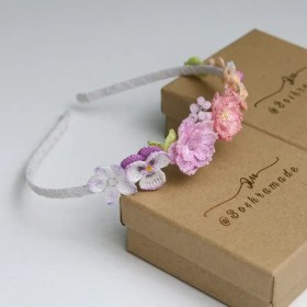 تصویر تل مو گل کد 6689 