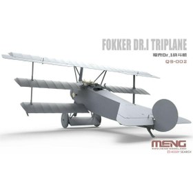 تصویر Meng Qs-016 1/32 Scale Fokker Dr. Red Baron Three-Wing Fighter, Kit مدل پلاستیکی 