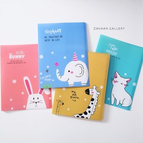 تصویر کلربوک 40 برگ A4 طرح حیوانات کیوت 