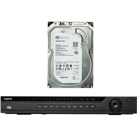 تصویر سیستم مدار بسته امنیتی 4 دوربین کپچر مدل R2-IP4CHKIT Capture R2-IP4CHKIT 4 Channel IP Camera