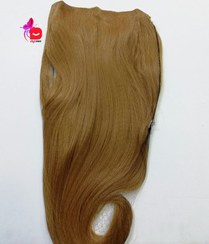 تصویر اکستنشن مو متری پوش کلیپسی قد 50 رنگ کنفی 