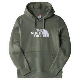 تصویر The North Face سویشرت زنانه کلاهدار خاکی درو پیک The North Face Drew Peak Pullover Kadın Haki Kapüşonlu Sweatshirt