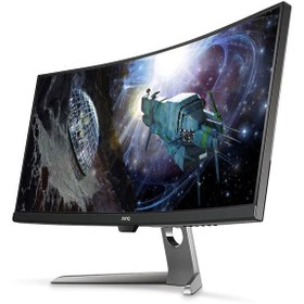 تصویر مانیتور گیمینگ 35 اینچ خمیده بنکیو مدل EX3501R BenQ EX3501R 35Inch Curved Gaming Monitor