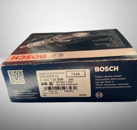 تصویر شمع خودرو بوش مدل YR7MPP33 7424 یورو 4 دوبل پلاتینیوم(اصلی) Bosch yr7mpp33 7424 Platinium Spark Plug