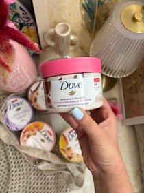 تصویر اسکراب و پولیش بدن داو Dove body scrub and body polis 