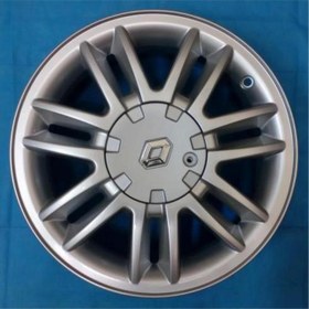 تصویر رینگ فابریک ال۹۰ سایز۱۵ (۱۰۰×۴) نقره‌ای اروند Original wheel Size 15"(4×100) L90 silver Arvand