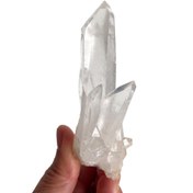 تصویر کریستال کوارتز شفاف مدل راف 