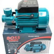 تصویر پمپ آب نیم اسب باس مدل QB60 با ورودی ۱ اینچ 