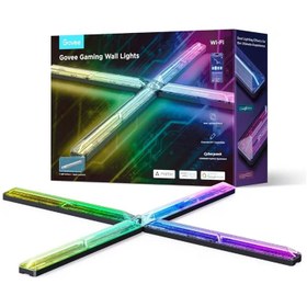 تصویر پنل روشنایی هوشمند گیمینگ گووی مدل H6063 بسته ۴ عددی 