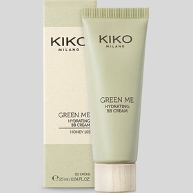 تصویر مرطوب کننده آبرسان رنگی و bb کرم کیکو - 104 Green Me Hydrating Bb Cream KIKO