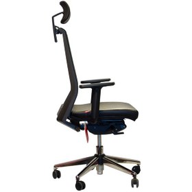 تصویر صندلی اداری نیلپر مدل OCM 850 پایه پلاستیک Nilper office chair model OCM 850, plastic base