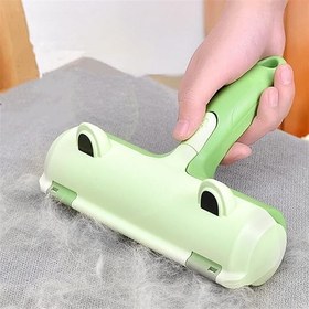 تصویر پرزگیر فرش و مبل مخزن دار اورجینال طرح قورباغه MEAM Pet Hair Remover frog shape